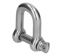 Socobeta Manille d'ancrage à Anneau en D Résistante à la Corrosion, Haute Résistance à la Charge pour la Métallurgie, 1 Pièce (20 piècesM4)