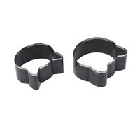 Socobeta Matrice de Poinçonnage en Cuir en Forme de Tête de Chat en Acier allié Haute densité, Coupes Nettes pour le Travail du Cuir, 2 Pièces pour les Projets de Bricolage