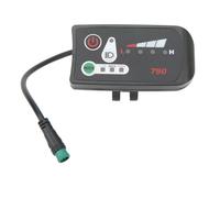 Socobeta METTRET DE DONNÉES DE DONNÉES DE BICYLEMENT ÉLECTRIQUE, Fonctionnement d'opération d'étanchéité Easy Imperproof 5P Branchez l'écran LED DE Vélo électrique pour Le Vélo pour (36V)