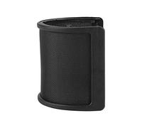 Socobeta Microphone en Forme de U pour Studio D'enregistrement, Masque Filtrant Anti-Pop, Grillage Double Couche, Empêche Les Plosives pour Scène/Salle de Contrôle, ABS + de Fer