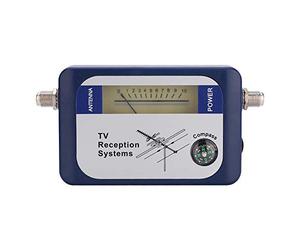Socobeta Mini DVB-T Finder Antenne Signal Finder Excellente sensibilité Câble d'alimentation Boîte de Piles AA