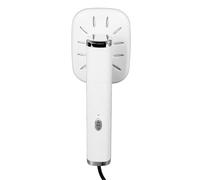 Socobeta Mini Fer à Vapeur Portatif de Voyage, alimenté par USB, avec Réservoir D'eau de 20ml, pour la Maison, le Dortoir, la Laine de Soie et le Coton (Blanche)