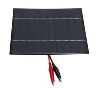 Socobeta Mini Panneau Solaire 2.5W 5V Poly, Module de Cellules Solaires, Taux de Conversion élevé, Panneau époxy pour la Plantation d'avion et de Camping-car