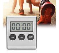 Socobeta Minuterie de Cuisine Numérique avec Grands Chiffres et Alarme Puissante pour Cuisiner, Griller, Salle de Sport - Matériau de qualité supérieure.