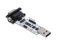 Socobeta Module Série USB Convertisseur 4 Niveaux, Adaptateur Compact pour USB vers TTL RS232 RS485 avec Indicateurs LED et Fusible de Récupération Automatique