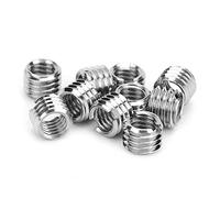 Socobeta Outil de Réparation D'inserts Filetés en Acier Inoxydable, écrou Réducteur de Filetage Durable pour Matériel de Fixation, adapté à un Usage Industriel