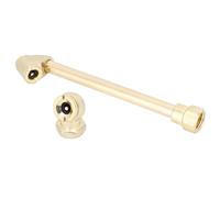 Socobeta Outil d'inflateur des Pneus, Portable Facile à Installer la Bosse de Buse de Pompe Métal de Métal sans Danger pour Les Motos pour Les Camions (1/4)
