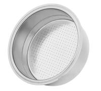 Socobeta Panier Filtre à café en Acier Inoxydable, Tamis Filtrant Antirouille, adapté aux Amateurs de café, Accessoires de Machine à (Pour deux personnes)