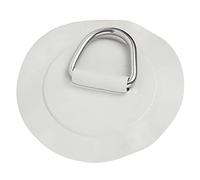 Socobeta Patch D'anneau en PVC D 6 Pouces en Acier Inoxydable, pour Bateau Gonflable, Kayak, canoë, Planche de Surf, Radeau, Corde d'attache