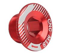 Socobeta Pédalier de Vélo Couvercle de Manivelle Vis de Manivelle Compatible avec Les Accessoires Shimano Ixf en Alliage D'aluminium