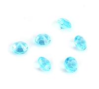 Socobeta Perles Acryliques Claires Perles Acryliques pour Vêtements de Décoration (Bleu)