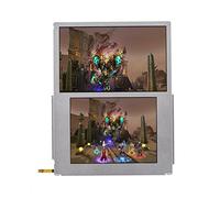 Socobeta pièce de réparation d'écran Compatible avec 2DS, Ecran LCD de Remplacement pour écran LCD supérieur et inférieur