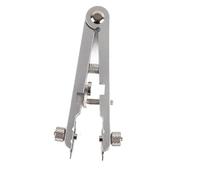 Socobeta Pince à Barre à Ressort Outil de Réparation de Montre en Acier Inoxydable Durable pour des Réglages et des Réparations Faciles avec des Broches pour les Horlogers et les Passionnés (Argent)