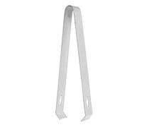 Socobeta Pince à Cocktail Durable en Acier Inoxydable, Pince à Sucre glacé pour Bar, Danger pour la Cuisine, 1 Pièce (Réflexion miroir)