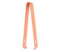 Socobeta Pince à Glaçons Alimentaire en Acier Inoxydable, Pince à Cocktail étroite 17cm, Paquet de 1 (Placage de cuivre)