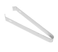 Socobeta Pince à Glaçons Alimentaire en Acier Inoxydable, Pince à Cocktail étroite 17cm, Paquet de 1 (Réflexion miroir)