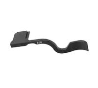 Socobeta Poignée de Repose-Pouce en Aluminium de Précision pour Appareil Photo, Conception Ergonomique pour Z5II Z6III Z6II Z5 Z7, Couvre-Griffe (Noire)