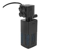 Socobeta Pompe Submersible pour Aquarium 3 en 1, Filtre D'oxygénation, Fonctionnement Silencieux, pour Petit Aquarium, qualité de L'eau Douce