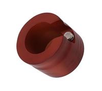 Socobeta Portafilter sans Fond - Stand, Forte Charge - Capacité Porteuse de café Station de porte-café Massive Woodn Slit Design Round for Bar (58 mm)