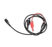 Socobeta Processus de Précision Banana Plug Cable Oscilloscope Test Lead 100cm BNC Male Pild To Safety Banana Pild P1204 pour le Test d'Oscilloscope Équipement électronique