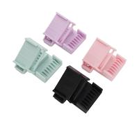 Socobeta Protection de Tondeuse à Cheveux, Protections de Tondeuse à Cheveux avec Peigne de Positionnement, Guide 4 Couleurs pour Couper les Pointes Fourchues, les Poils Errants,