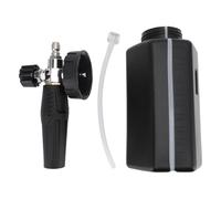Socobeta Pulvérisateur de Mousse pour Nettoyeur à Pression, à Mousse Portable Durable en Acier Inoxydable et ABS de 1000ML pour la Maison et Le Jardin