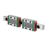 Socobeta Rail de Guidage Linéaire, Bloc de Rail Durable de 100mm pour équipement Automatique, Roulement Coulissant en Acier pour Machine CNC