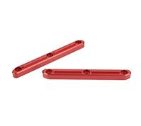 Socobeta Rails de Plafond en Alliage en Aluminium, Téléchargez en Alliage en Aluminium avec des Morceaux Précis de 2 Pièces du Plafond 8s pour Le Remplacement (Rouge)