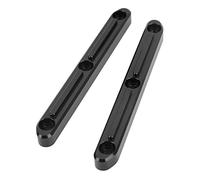 Socobeta Rails de Plafond en Alliage en Aluminium, Téléchargez en Alliage en Aluminium avec des Morceaux Précis de 2 Pièces du Plafond 8s pour Le Remplacement (Noir)