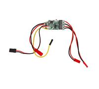 Socobeta RC Bidirectional Brossed ESC 2 Way ESC pour Les Modèles RC 5A 2S-3 Lipo avec Protection de Surchauffe pour Les Chars de Bateau