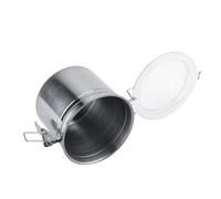 Socobeta Récipient à café en Acier Inoxydable scellé Sous Vide pour Stocker les Grains de café, le thé et le Sucre, Récipient Durable Résistant à la Rouille pour le Garde-manger de Cuisine