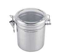 Socobeta Récipient à café en Acier Inoxydable scellé Sous Vide pour Stocker les Grains de café, le thé et le Sucre, Récipient Durable Résistant à la Rouille pour le Garde-manger de Cuisine (L)