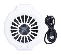 Socobeta Refroidisseur de Téléphone Portable, Ventilateur de Refroidissement à Semi-conducteur, Refroidissement en 3 Secondes pour écran de 6.2 à 8.7cm
