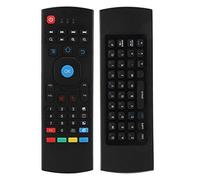 Socobeta Réglable Mini Anti-Shake 2.4G Multi-Fonction Mini Clavier Souris Télécommande Clavier sans Fil Air Mouse pour Ordinateur pour PC