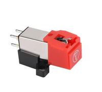 Socobeta Remplacement D'outil Phono à Double Aimant Mobile pour Platine Vinyle avec Porte-à-Faux en Fiber de Carbone et Stylet 0.6 Mil