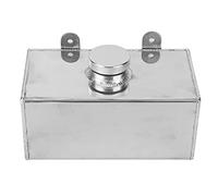 Socobeta Réservoir de Bouteille de Lave-glace en Aluminium Poli 2L, Pièce Universelle de Voiture pour le Nettoyage et le Pulvérisation de Refroidisseur Intermédiaire