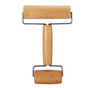 Socobeta Rouleau à Pâtisserie en Bois, Rouleau à Pâtisserie et à Pâte à Pizza pour Rouler la Croûte à Tarte, les Desserts, les Boulettes, le Pain, les Biscuits et les Nouilles (Style 1)