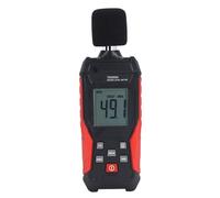 Socobeta Sonomètre Numérique Décibel, 30.0-130dBA, avec écran Couleur LCD, Alarme, pour Maison, Bureau, Usine