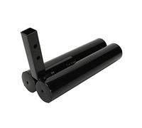 Socobeta Support de Canne Tubulaire, Accessoire de Canne de Marche en Acier Inoxydable avec Rangement pour Parapluie, pour Marcheurs, Fauteuils Roulants, Déambulateurs