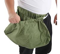 Socobeta Tablier de Cueillette de Fruits, Sac de Cueillette de Fruits de Jardin, Tablier de Cueillette de Jardin Oxford pour Fruits, Agrumes, Légumes(OD Vert)