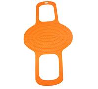 Socobeta Tacchino Levage, Vote Polyvalent pour les Aliments Empêchez le Tapis de Cuisson du Bocal Résistant au Barbecue (Orange)