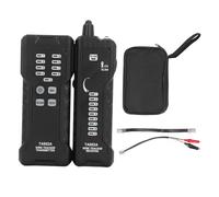 Socobeta Testeur de Câbles Réseau, Localisateur de Lignes avec Interface RJ11 RJ45, Indicateur LED, Lampe de Poche pour le Test des Câbles de Données de Télécommunications