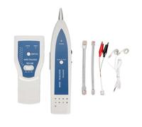 Socobeta Testeur de Fil RJ45 RJ11 Testeur LAN de Maintenance de Câble Réseau avec Détecteur de Ligne pour Test de Ligne Téléphonique Détection de Court-circuit Ouvert