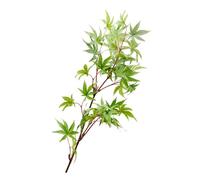 Socobeta Tiges de Feuilles D'érable Artificielles, Branches Réalistes pour la Décoration de la Maison, Haute Simulation, Ornement sans Flétrissement pour Les Jardins d'automne, Plastique en Soie,