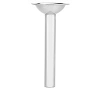 Socobeta Tube de Remplissage de Saucisses en Acier Inoxydable, Corne de Remplissage de Saucisses pour Hachoir à Viande n° 10, avec Sortie D'alimentation de 24 Mm pour Bratwurst et