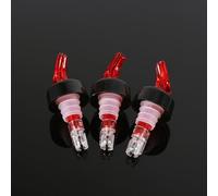 Socobeta Verseur de Bouteille en Plastique Rouge 30ml, Distributeur D'alcool à Mesure, Verseur de Vin Précis pour les Pubs et les Clubs (Rouge)