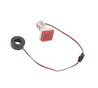 Socobeta Voltmètre à Affichage LED Exquis, Performance Stable 0-100A, pour Utilisation en Atelier (Rouge)