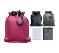 Soconte de Savon, étanche et résistante à la Fuite, 13x4x17cm, Sac en Mesh, Sac à Savon, Voyageur, pour Le Camping, Gymnase, Natation, Vacances et Fournitures de Soins Quotidiens