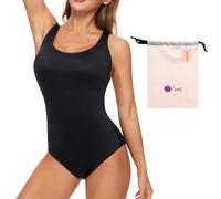 So'Cosy Maillot de Bain Menstruel 1 Pièce - Anti-Fuite Règles et Post-Partum, Flux Léger à Modéré - Étanche, Confortable, Discret - Femme & Ado