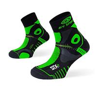 Socquette Trail STX+ EVO Noire/Vert - 39/41